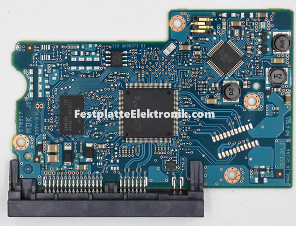 Hitachi HDS721050DLE630 Festplatte Platine 0A90377 Hitachi HDS721050DLE630 Festplatte Platine 0A90377