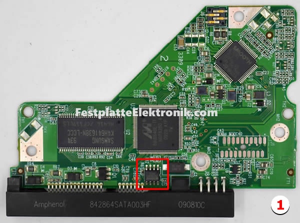 WD WD3200AAJS Festplatte Platine 2060-701590-001 WD WD3200AAJS Festplatte Platine 2060-701590-001